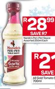 Nando's Peri-Peri Sauce Assorted-250ml