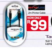 Ultra Link 2m Printer Cable
