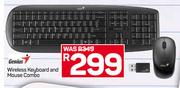 Genius Wireless Keyboard & Mouse Combo