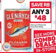 Glenryck Pilchards Assorted-3 x 360g