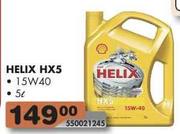 Helix HX5 (15W40) - 5 Ltr