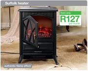 Special Suffolk Electric Fireplace Heater — m.guzzle.co.za