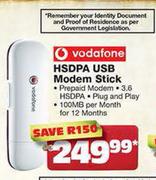 Vodafone HSDPA USB Modem Stick