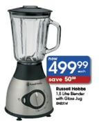 Russell Hobbs Blender with Glass Jug-1.5Ltr Each