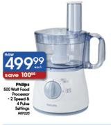 Philips 500 Watt Food Processor-Each