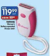 Safeway Women's Battery-Operated Shaver-Each