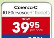 Corenza-C Effervescent-10Tabs