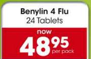 Benylin 4 Flu-24 Tabs