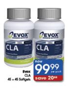 Evox CLA-45+45 Softgels Per Pack