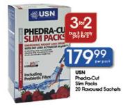 USN Phedra-Cut Slim Packs 20 Flavoured Sachets-Per Pack
