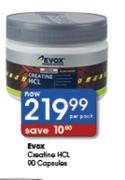 Evox Creatina HCL-90 Capsules Per Pack