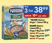 Nestle Nastum Stage 1 Cereal-3x250g