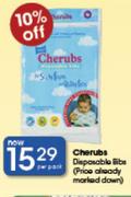 Cherubs Disposable Bibs-Per Pack