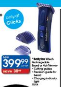 Babyliss Wtech Rechargeable Board Or Hair Trimmer-Per Set