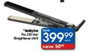 Babyliss Pro 230 ST87E Hair Straghtener Each
