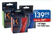 KT Tape Pain Relief Tape-Each
