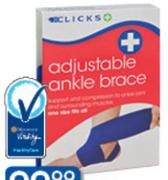 Clicks Support Back Brace-Each