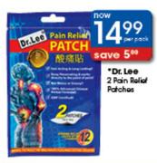 Dr. Lee 2 Pain Relief Patches-Per Pack