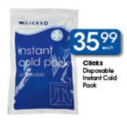 Clicks Disposable Instant Cold Pack-Each