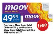 Moov Rapid Relief Ointment-100g