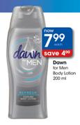 Dawn For Men Body Lotion-200ml