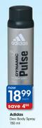 Adidas Deo Body Spray-150ml