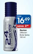 Revlon 24Seven Body Spray-130ml