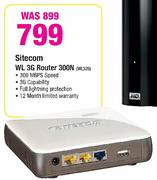 Sitecom WL 3G Router 300N(WL326)