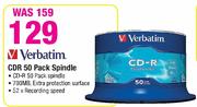 Verbatim CDR 50 Pack Spindle