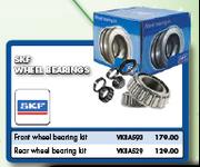 SKF Wheel Bearings Front Kit(VKLA593)
