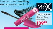 Max Factor Clump Defy Mascara