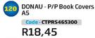 Donau p/p Book Covers A5 CTPRS465300