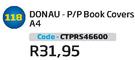 Donau p/p Book Covers A4 CTPRS46600