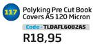 Polyking Pre Cut Book Covers A5 120 Micron TLDAFL6082A5