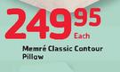 Memre Classic Contour Pillow Each