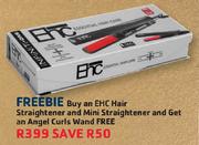 EHC Hair Straightener And Mini Straightener 