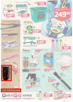 Pick n Pay Hyper : Save On All Your Gifting Favourites ( 19 Nov - 01 Dec 2013 ), page 9