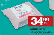 Johnson's Gesigveedoekies-25's