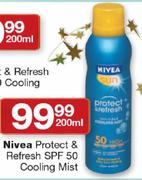 Nivea Protect & Refresh SPF 50 Cooling Mist-200ml