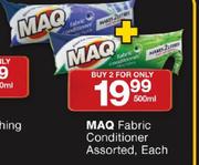 MAQ Fabric Conditioner-2X500ml