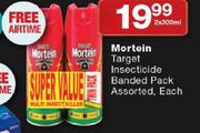 Mortein Target Insecticide Banded Pack-2X300ml