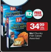 I&J Chunky Fish Cakes-500g Each