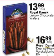 Royal Dansk Luxury Chocolate Wafers-120g