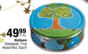Kelsen Designer Tins Assorted-454g 