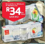 Bormioli Rocco Whisky Or Hi-Ball Glass Set-Per Pack