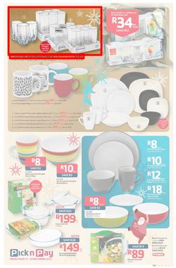 Pick n Pay : Save Big On All Your Festive Favourites From Choccies To Champers ( 17 Dec - 29 Dec 2013), page 9
