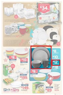 Pick n Pay : Save Big On All Your Festive Favourites From Choccies To Champers ( 17 Dec - 29 Dec 2013), page 9