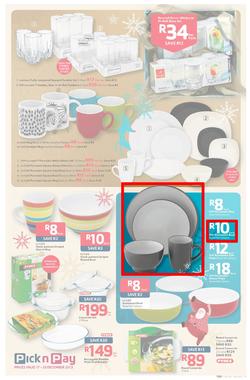 Pick n Pay : Save Big On All Your Festive Favourites From Choccies To Champers ( 17 Dec - 29 Dec 2013), page 9