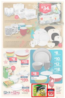 Pick n Pay : Save Big On All Your Festive Favourites From Choccies To Champers ( 17 Dec - 29 Dec 2013), page 9