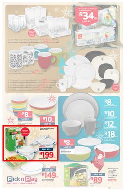 Pick n Pay : Save Big On All Your Festive Favourites From Choccies To Champers ( 17 Dec - 29 Dec 2013), page 9